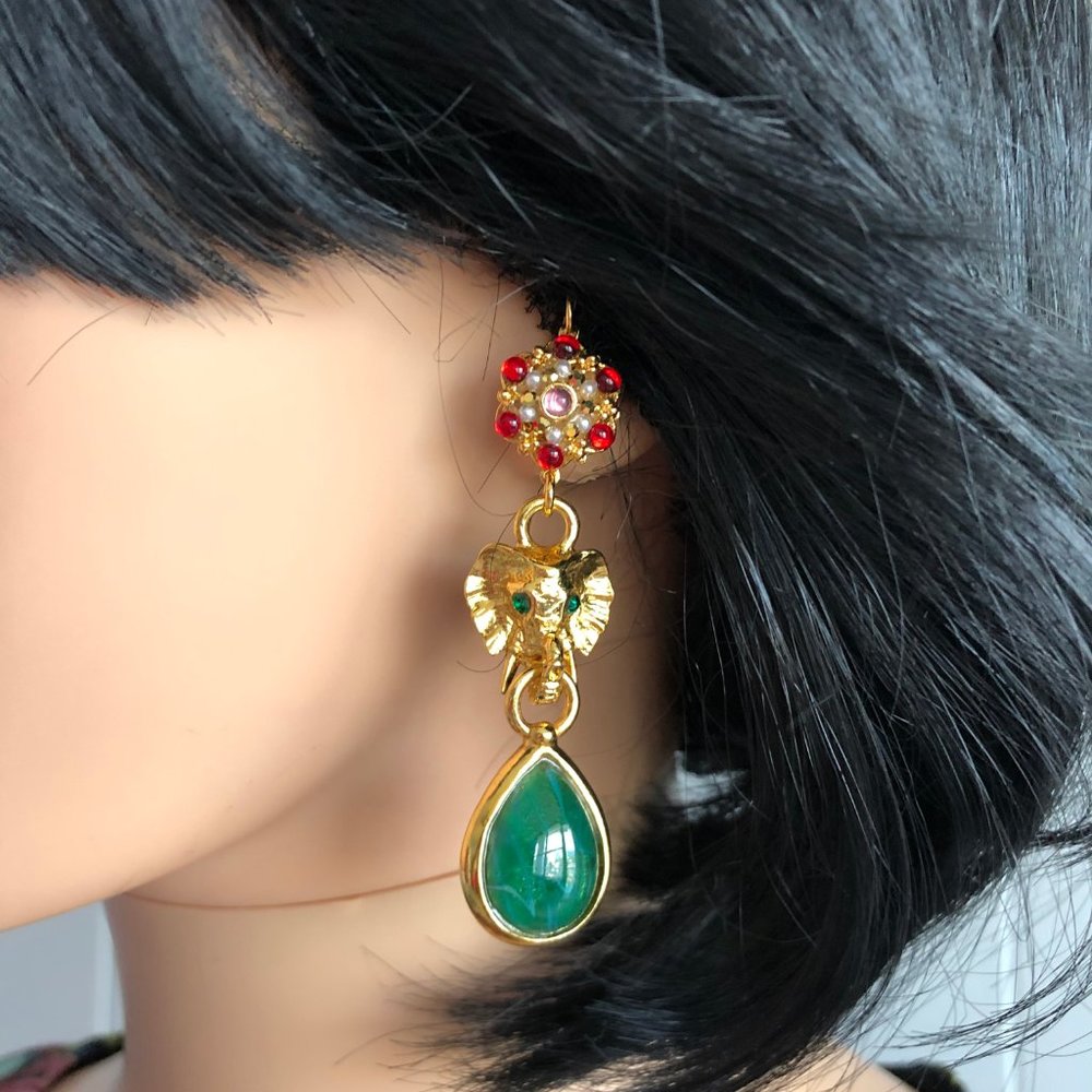 Elephant earrings